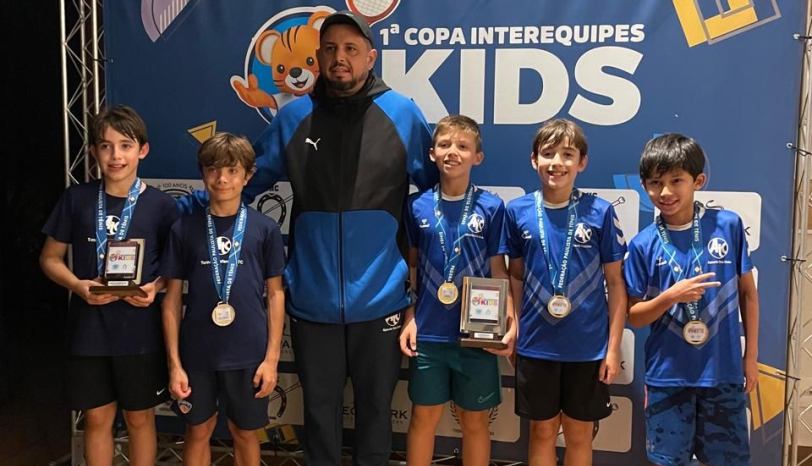 Tênis: Atletas são premiados na 1ª Copa Interequipes Kids